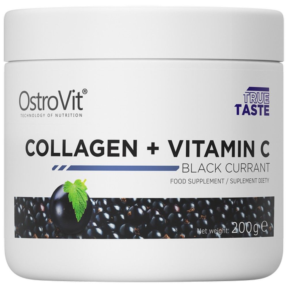 Kollagen + Vitamin C / Pulver - 200 Gramm