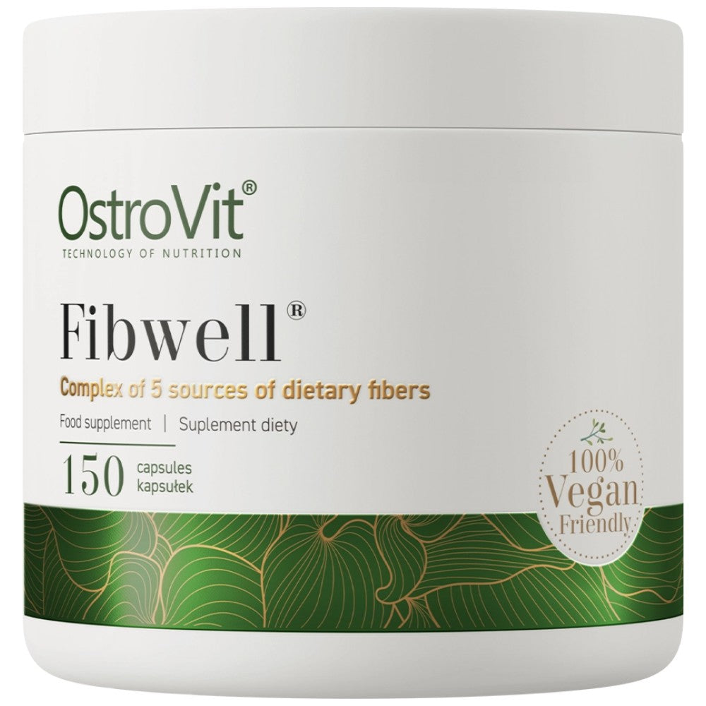 Fibwell® Caps | Komplex von 5 Quellen von Nahrungsfasern 150 Kapseln