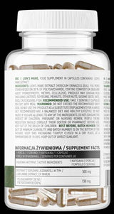 Löwenmähne 500 mg / Vege 60 Kapseln