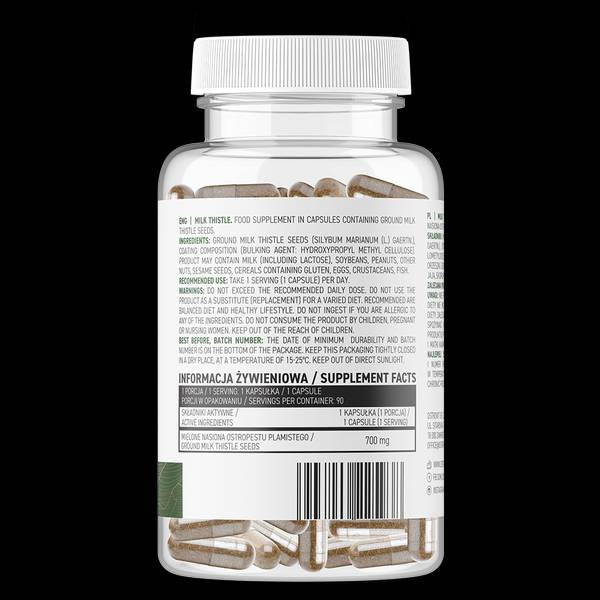 Milchdistel 700 mg / Gemüse - 90 Kapseln