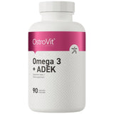 Omega 3 + Adek / Vitamin A + D + E + K - 90 Gelkapseln