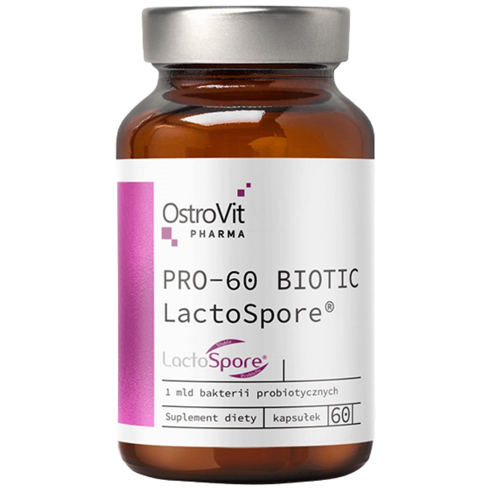 Pro-60 Biotische Lactospore® | Probiotische 60 Kapseln