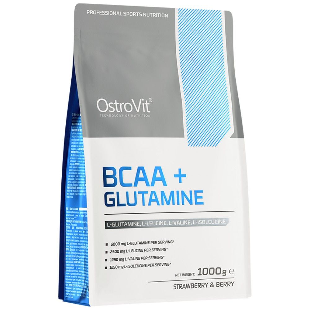 BCAA + Glutaminpulver - 200 Gramm