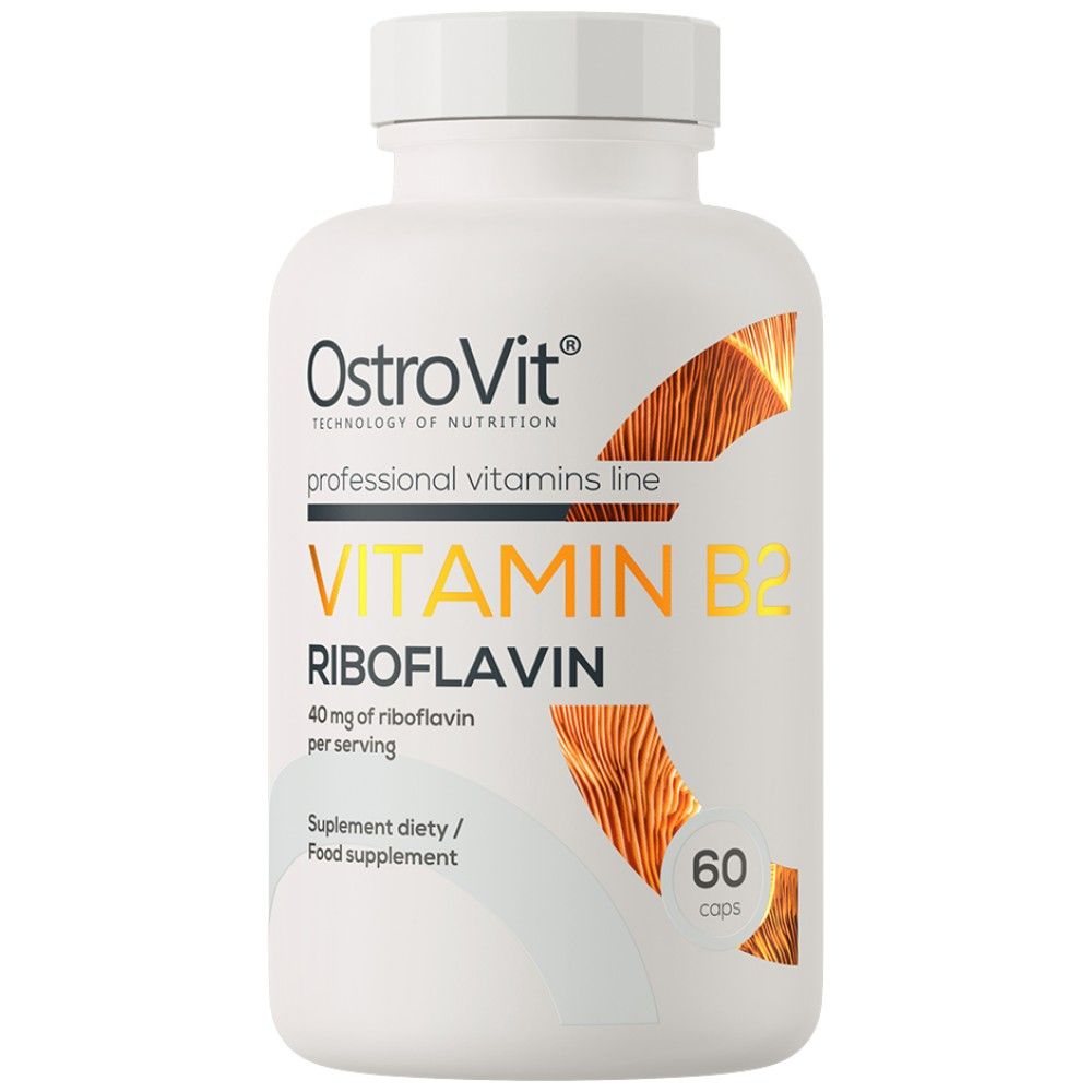 Vitamin B2 Riboflavin 40 mg - 60 Kapseln