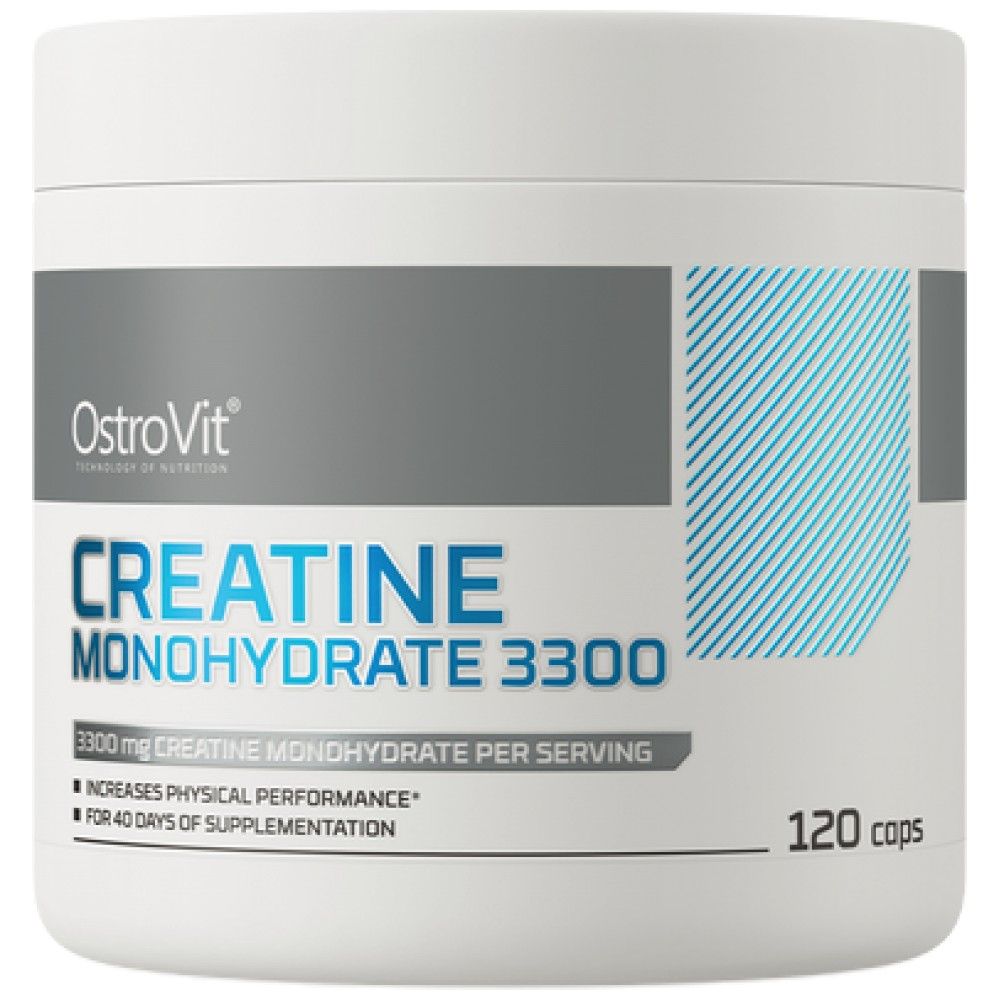 Kreatinmonohydrat 3300 - 120 Kapseln