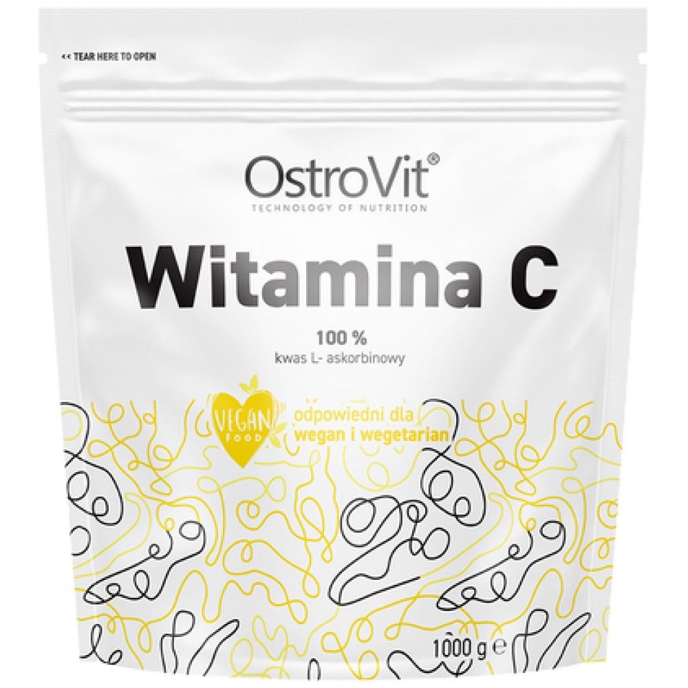 100% Vitamin C Pulver - 500 Gramm