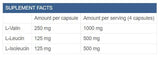 BCAA Promaxx 2: 1: 1 - 240 Kapseln