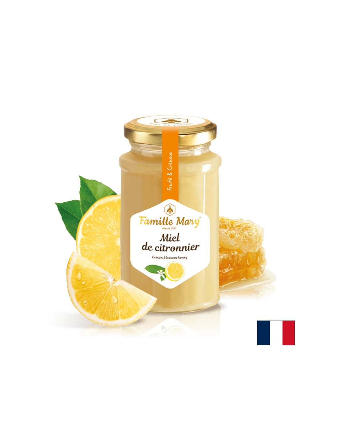Miel de Citronnier / Zitronenbaumhonig (aus Obstgärten in Valencia, Spanien), 360 g Famille Mary