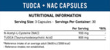 Tudca + Nac | Leber- und Antioxidantienunterstützung 90 Kapseln