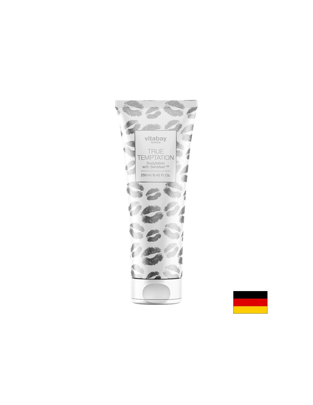 Femme True Temptation Bodylotion mit Sensefeel™ – Pflegende Körperlotion mit verführerischem Aroma und weiblichen Pheromonen, 250 ml <tc>Vitabay</tc>