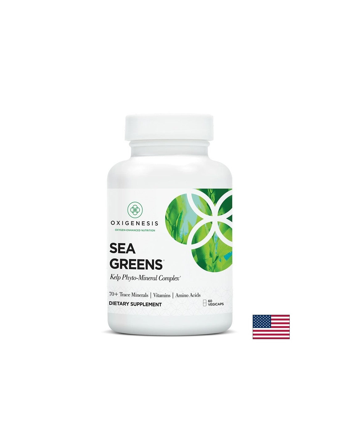 Phytomineralkomplex + Kelp Sea Greens, 60 Kapseln