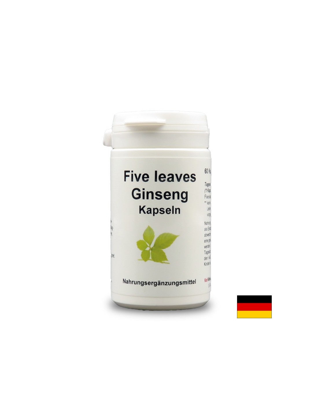Fünf Blätter Ginseng - Jiaogulan (Ginostema) 400 mg, 60 Kapseln <tc>Karl Minck</tc>