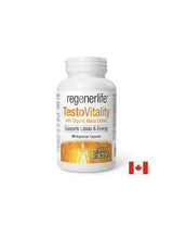 Testovitalität RegenerLife ™ Herrenformel - Testosteron, Energie und männliche Vitalität, 60 Kapseln