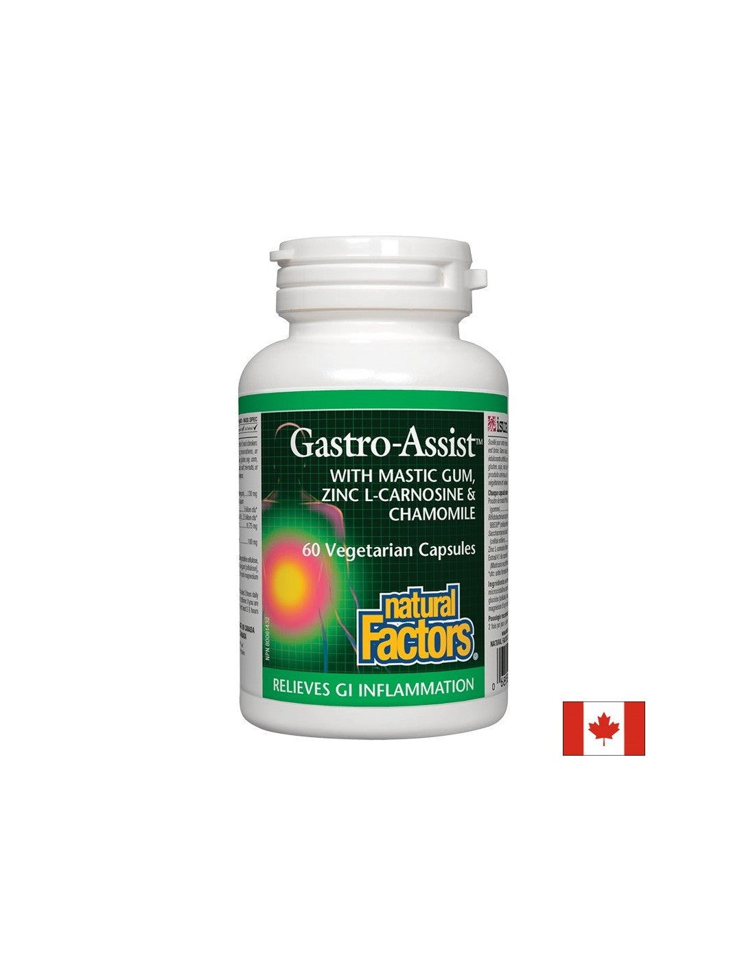 Mastic, Zink Carnosin und Kamille für ruhiges Magen - Gastro Assist ™, 60 Kapseln