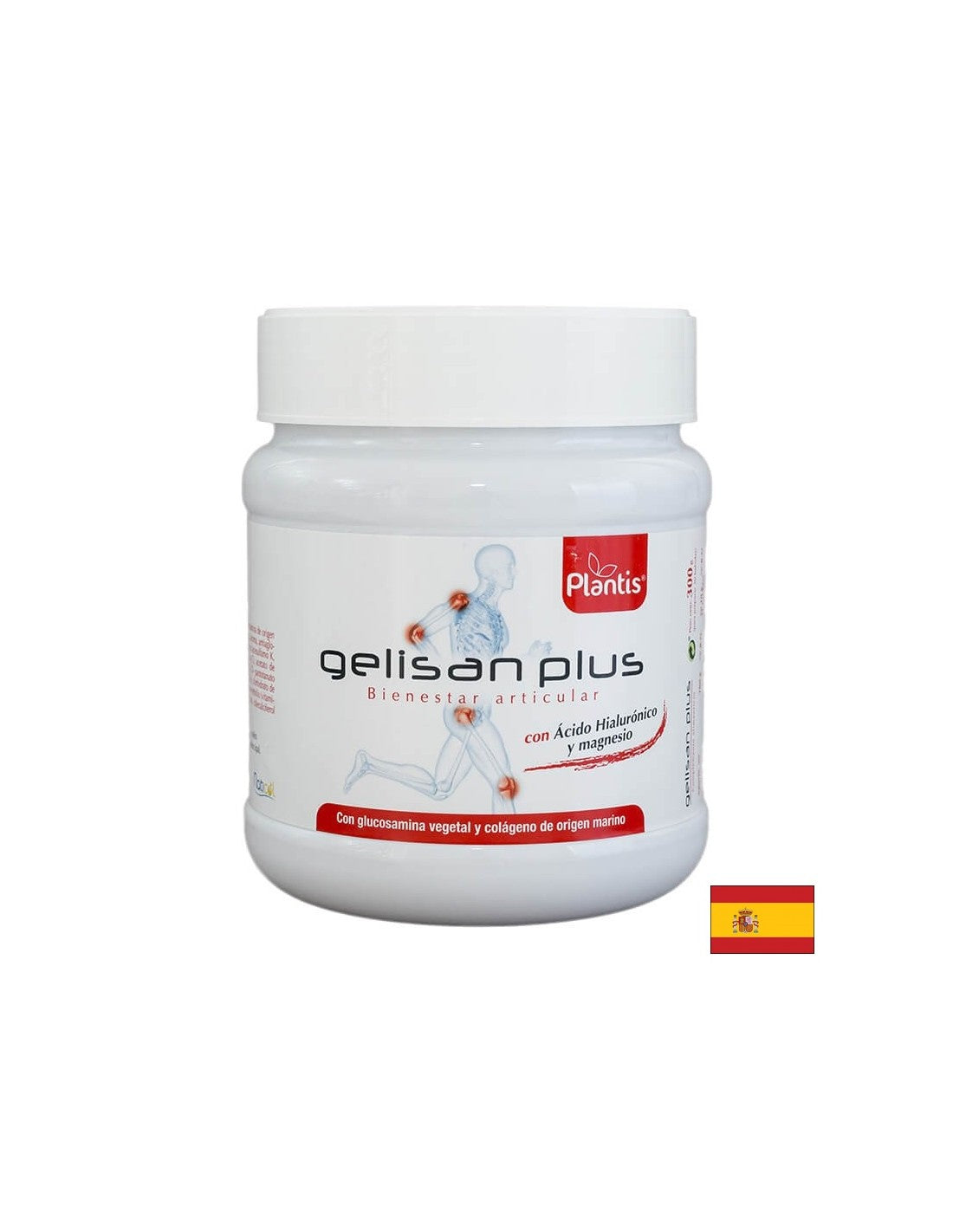 Gesunde Gelenke und schöne Haut - Geli<tc>san</tc> Plus Plantis® - Meereskollagen, pflanzliches Glucosamin, Hyaluronsäure, 300 g, Pulver