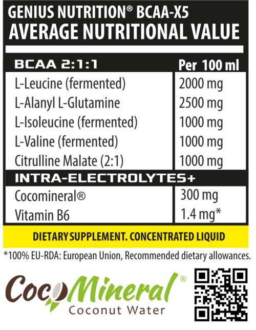 BCAA X5 Flüssigkeitsschuss - 100 ml