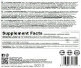 L -Glutaminpulver - 500 Gramm