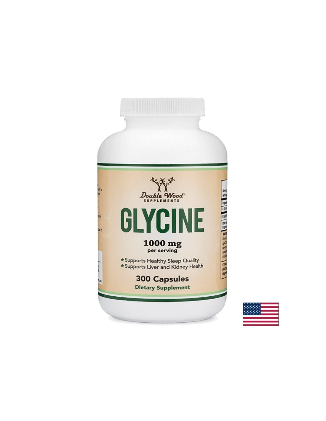 Glycin, 300 Kapseln <tc>Double Wood</tc>
