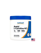 Fettverbrennung-Acetyl-L-Carnitin, 100 g Pulver