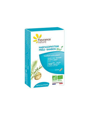 Bone and Joint Care - Devil's Claw+ Horsetail and Bamboo Bio, 40 capsules Fleurance Nature - Nutra Best Europe