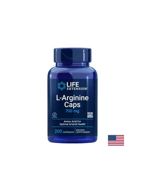 Heart, bone and immune care - L-Agrinine, 700 mg x 200 capsules - Nutra Best Europe