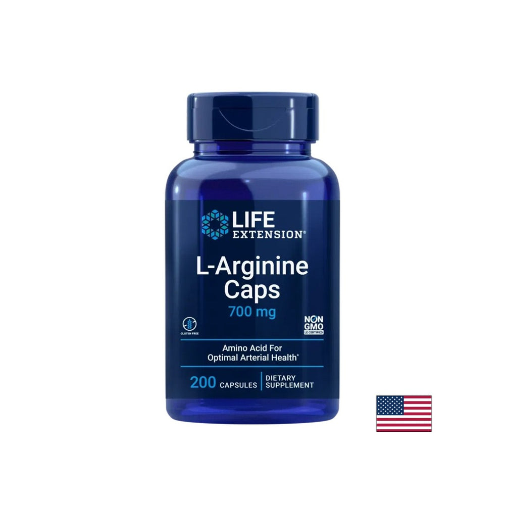 Herz-, Knochen- und Immunversorgung - L -Arginin, 700 mg x 200 Kapseln