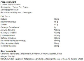 Hemo Rage Black Ultra Concentrate - 292 grams - Nutra Best Europe