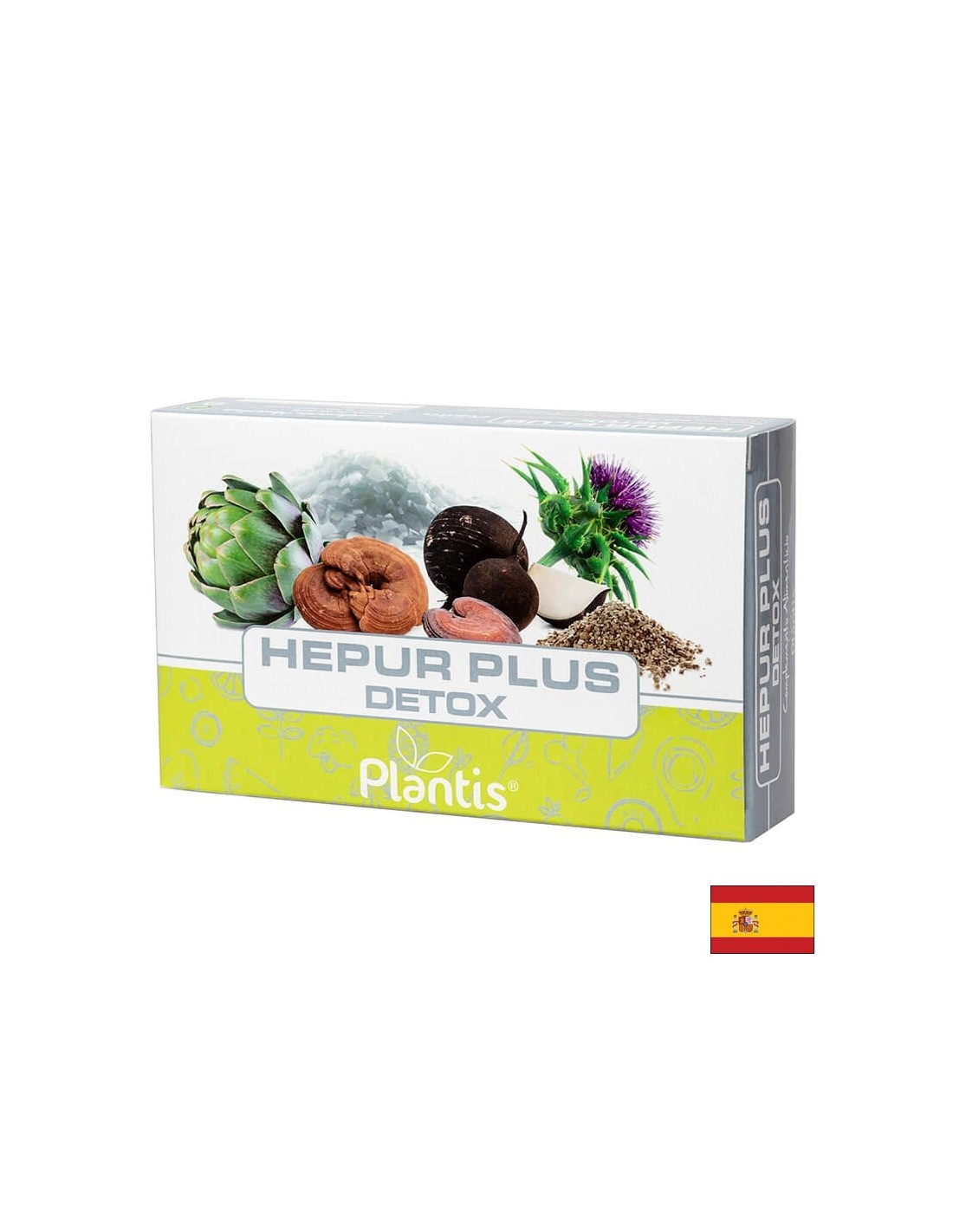 Hepur Plus Detox - Entgiftungsprogramm, 90 Kapseln, 6 Arte<tc>san</tc>ua Blasen