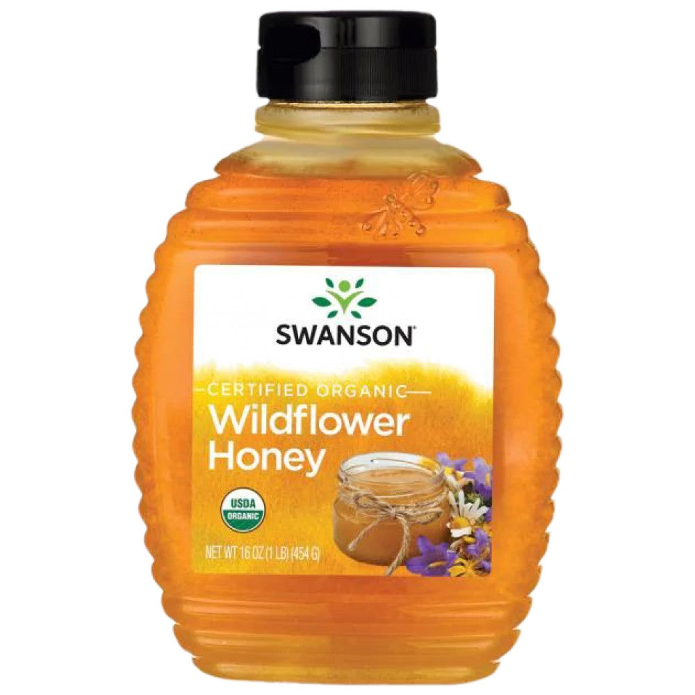 Zertifizierter Bio -Wildblumenhonig 454 Gramm