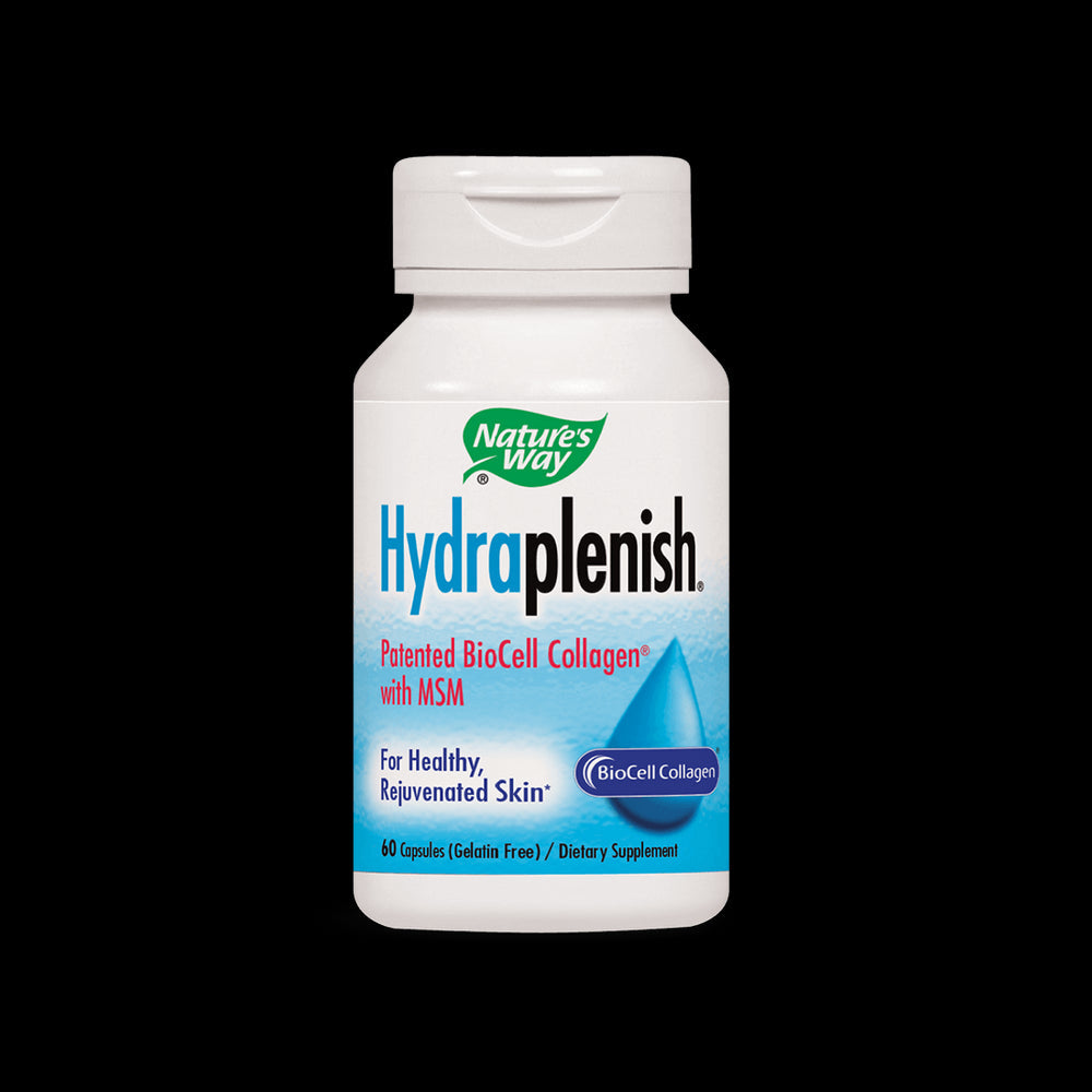 Kollagen mit Hyaluronsäure und MSM Hydraplenish® - schöne Haut und gesunde Gelenke, 750 mg, 60 Kapseln der Natur