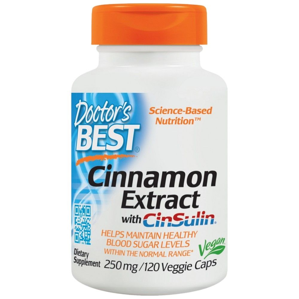 Bester Zimtextrakt mit Cinsulin 250 mg - 120 Kapseln