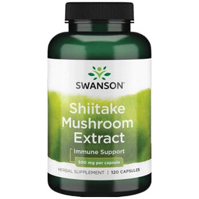 Shiitake Mushroom Extract 500 mg 120 capsules - Nutra Best Europe