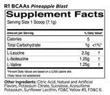 BCAAs | 100% mikronisiert 2: 1: 1 BCAA -Formel - 240 Gramm