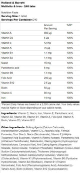 Multivits & Eisen - 60 Tabletten