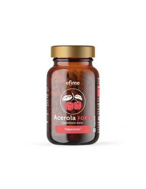 Immunity - Acerola FORTE Efime (natural source of Vitamin C), 500 mg x 60 capsules - Nutra Best Europe