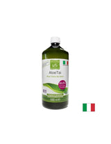 Aloe Vera (Blattsaft und Zellstoff) - Immunität und Verdauung, 1 Liter, 20 Dosen