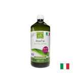 Aloe Vera (Blattsaft und Zellstoff) - Immunität und Verdauung, 1 Liter, 20 Dosen
