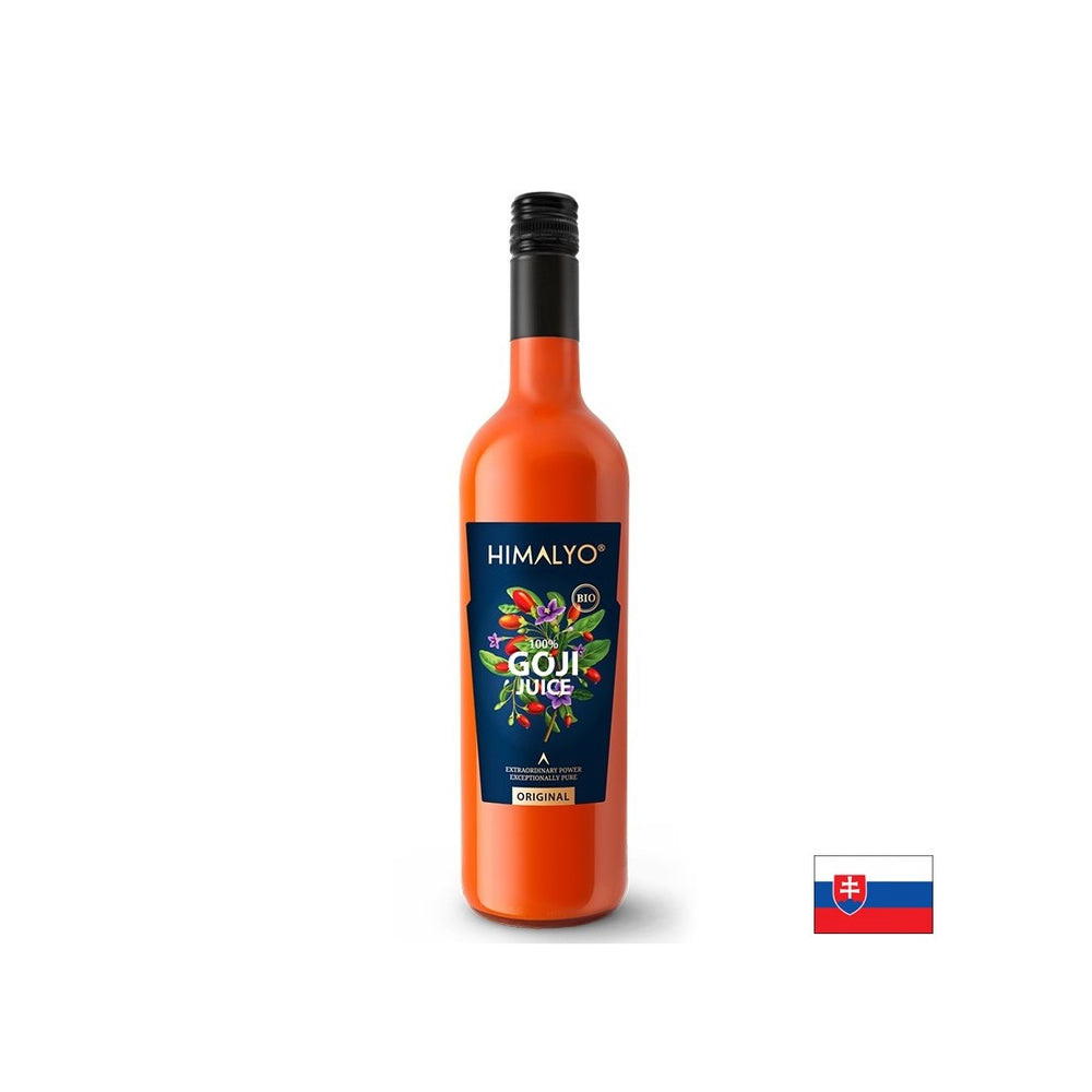 Bio -Goji -Beerensaft - Mächtiges Antioxidant - für eine gute Sicht und eine starke Immunität 750 ml, 30 Dosen