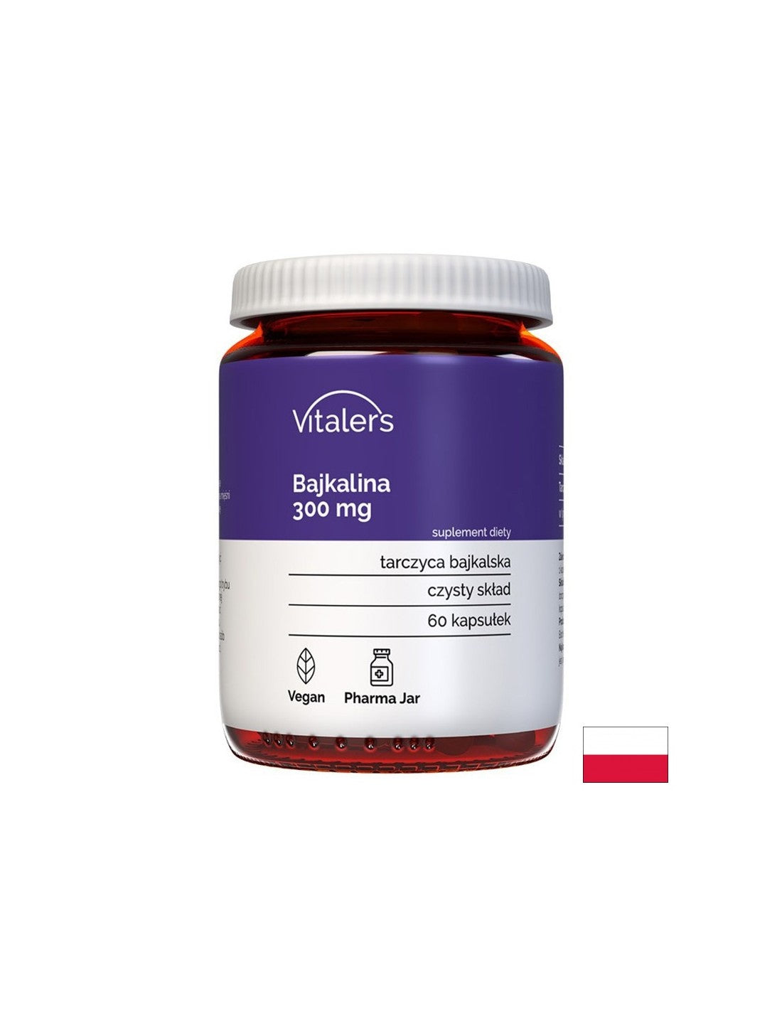 Immunität und ein gesundes Herz - Baikal Skullcap, 300 mg x 60 Kapseln