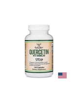 Immunität - Quercetin 1000 mg + Bromelain 200 mg, 120 Kapseln <tc>Double Wood</tc>
