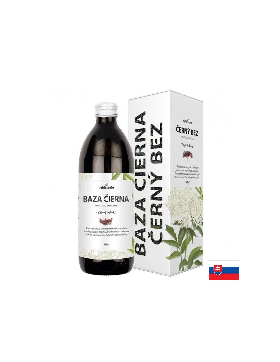 Schwarzer Älterberry -Saft für das Atmungssystem, 500 ml, 10 Dosen