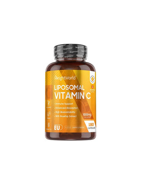 Immunity - Vitamin C (liposomal), 1000 mg x 180 capsules - Nutra Best Europe