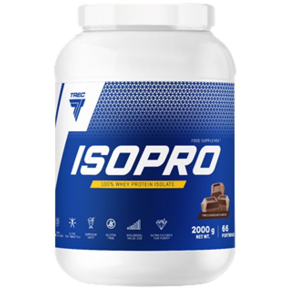 Isopro | 100% Molkeproteinisolat - 2000 Gramm