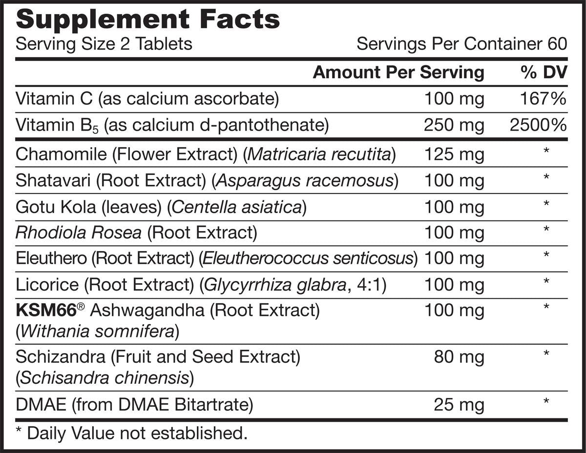 Nebennierenoptimierer - 120 Tabletten