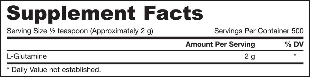 L -Glutamin - 1000