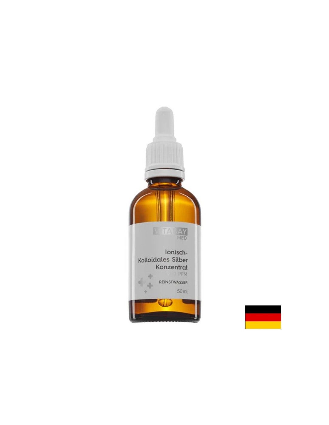 Ionisches kolloidales Silberkonzentrat 1200 ppm, 50 ml