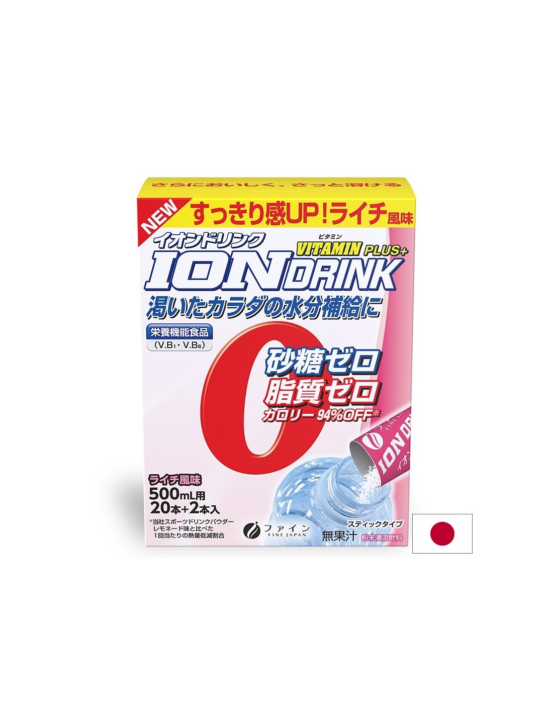 Ionisches Getränk mit Vitaminen, 22 Beutel