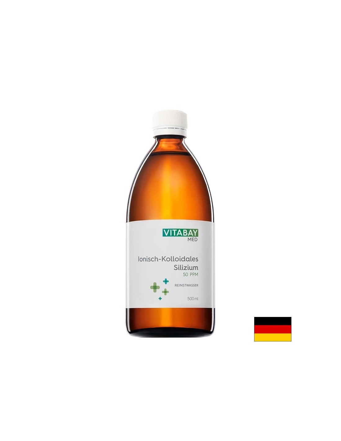 Ionisch - kolloidales Kieselsäure 50 ppm, 500 ml