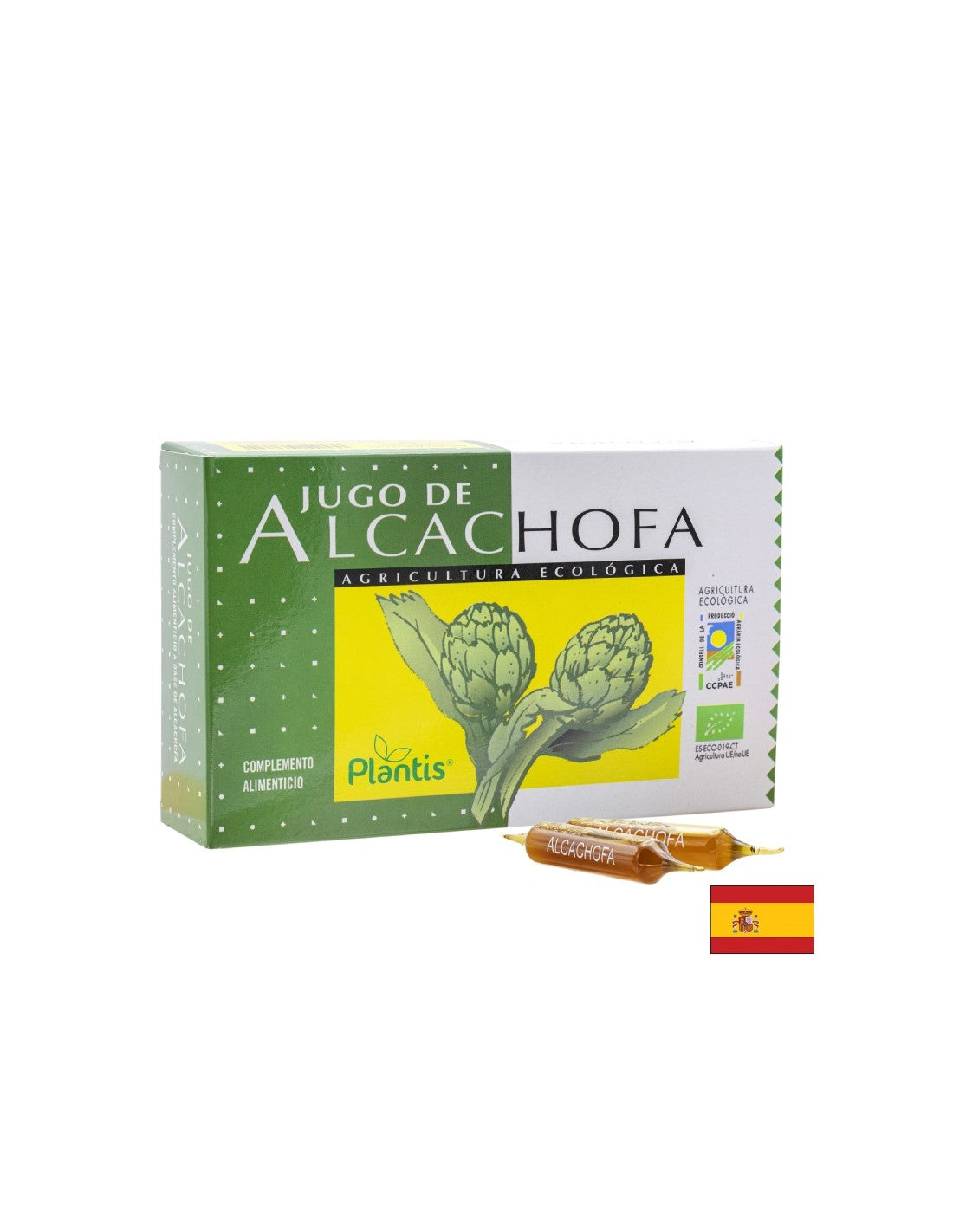 Jugo De Alcachofa/ Artischocke (Saft)/ Leber und Galle, 20 Trinkampullen Arte<tc>san</tc>ia