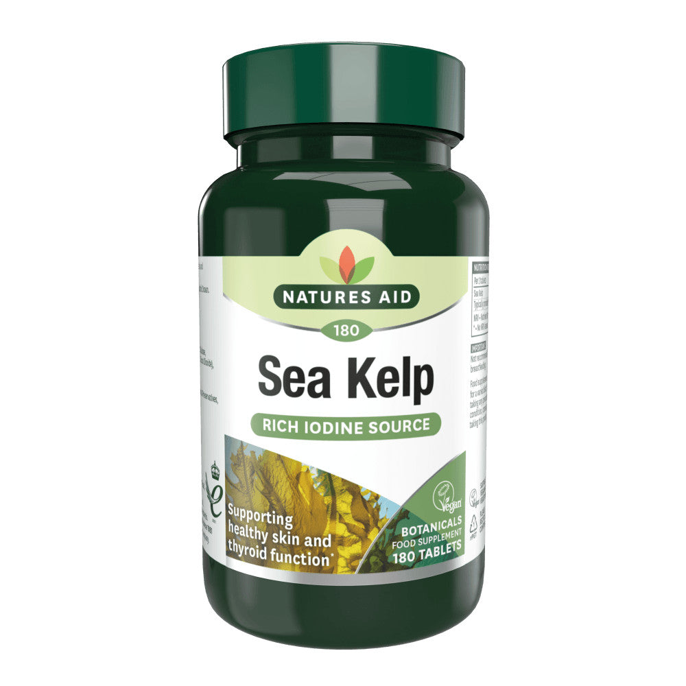 Seetang (Jod – 150 µg) 180 Tabletten Natures Aid